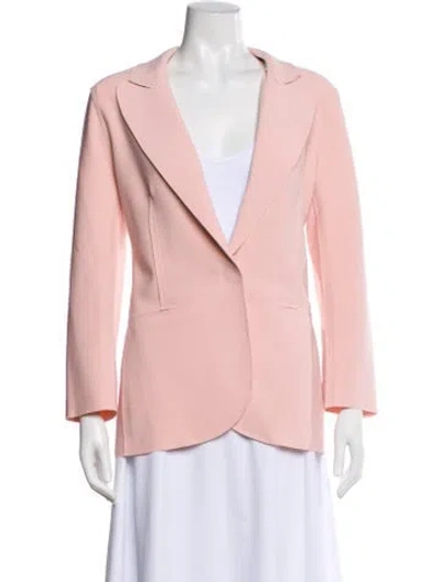 Pre-owned Norma Kamali Blazer In Pink