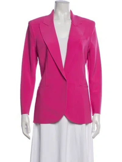 Pre-owned Norma Kamali Blazer In Pink