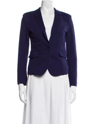 Pre-owned Norma Kamali Blazer In Purple