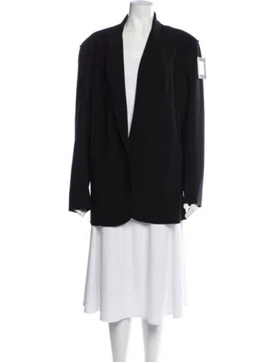 Pre-owned Norma Kamali Blazer W/ Tags In Blue