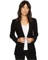 Norma Kamali Blazer Womens Black Notch Lapel Single Breasted Jacket Gbo313 In Multi