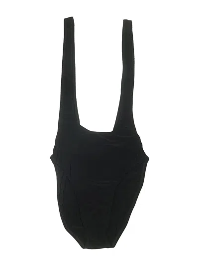 Pre-owned Norma Kamali Bodysuit In Black