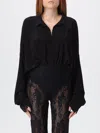 Norma Kamali Top  Woman Color Black In Black