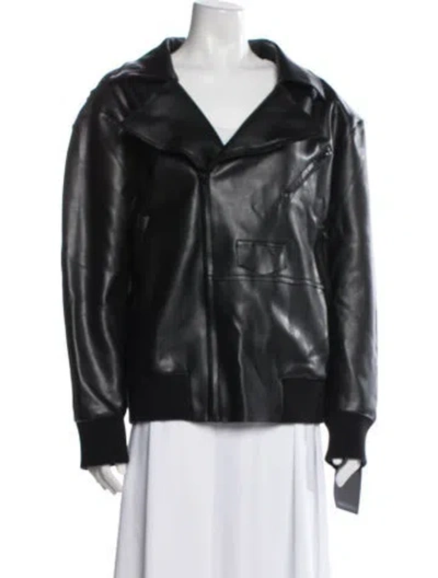 Pre-owned Norma Kamali Bomber Jacket In Black