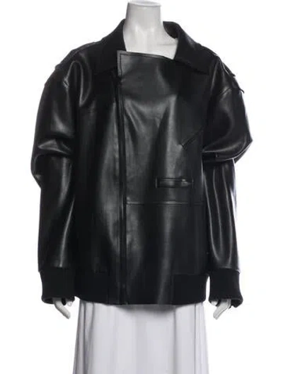 Pre-owned Norma Kamali Bomber Jacket In Black