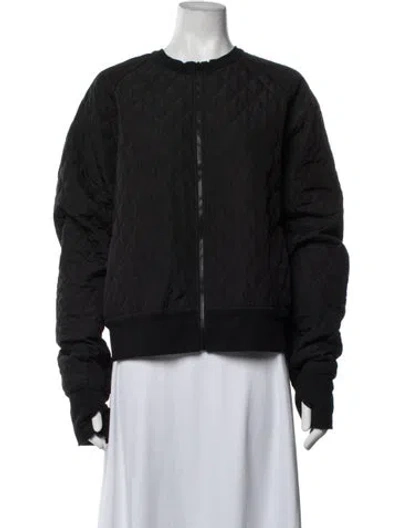 Pre-owned Norma Kamali Bomber Jacket In Black