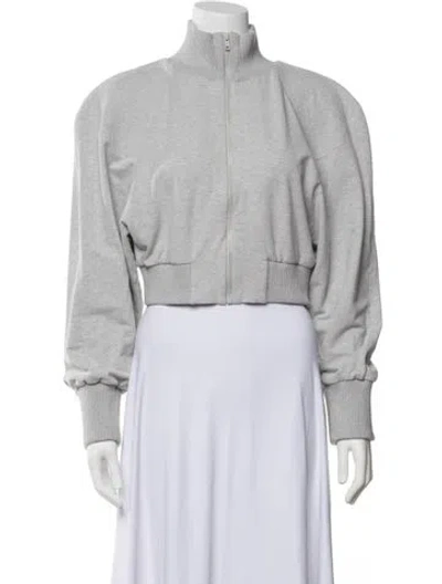 Pre-owned Norma Kamali Bomber Jacket In Grey