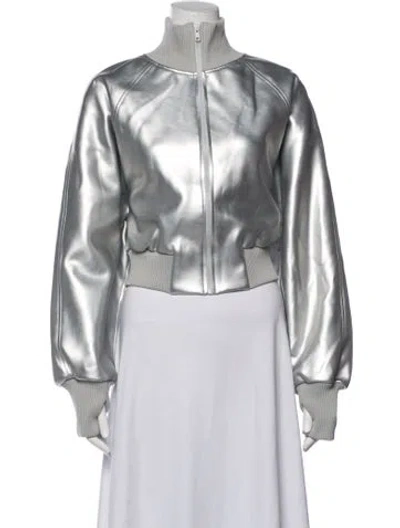Pre-owned Norma Kamali Bomber Jacket W/ Tags In Multicolor
