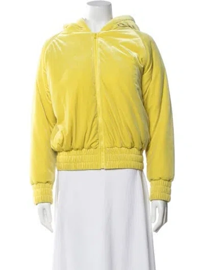Pre-owned Norma Kamali Bomber Jacket In Yellow