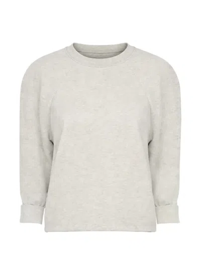 Norma Kamali Bomber1980s Pullover In Gray