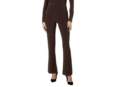 Norma Kamali X Lifestyle Boot Pant In Chocolate