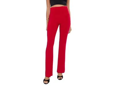Norma Kamali Boot Pants Women's Casual Pants Tiger Red: Xs, Polyester/spandex