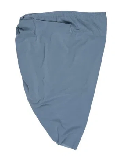 Pre-owned Norma Kamali Bottoms In Blue