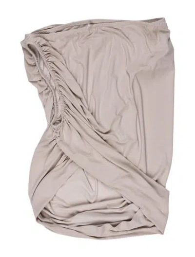 Pre-owned Norma Kamali Bottoms In Neutral