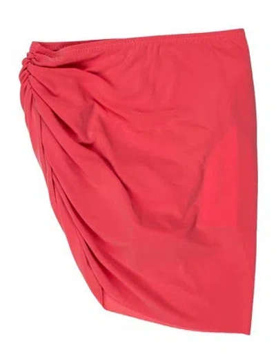 Pre-owned Norma Kamali Bottoms In Pink
