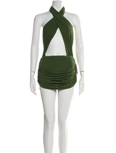 Pre-owned Norma Kamali Bottoms W/ Tags In Green