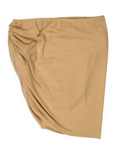 Pre-owned Norma Kamali Bottoms In Yellow