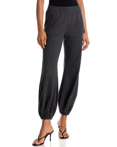 Norma Kamali Boyfriend Jogger Pants In Black