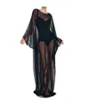 Norma Kamali Caftan In Black