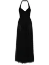 Norma Kamali Caila Gown In Black