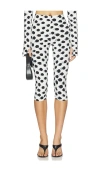 Norma Kamali Capri Legging In Multi