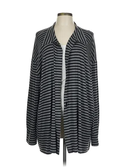 Pre-owned Norma Kamali Cardigan Sweater In Gray