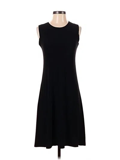 Pre-owned Norma Kamali Casual Dress In Black