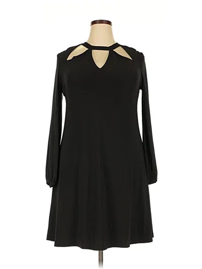 Pre-owned Norma Kamali Casual Dress In Black