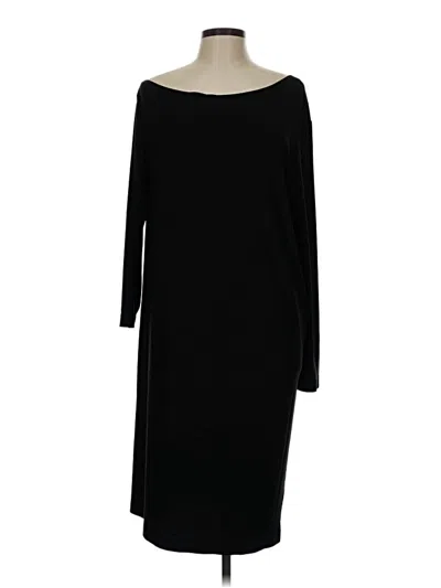 Pre-owned Norma Kamali Casual Dress In Black