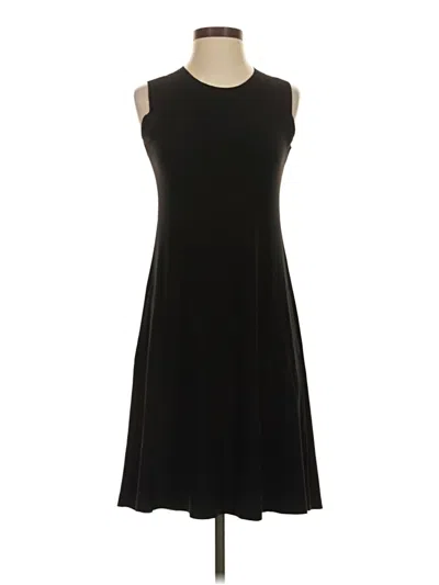Pre-owned Norma Kamali Casual Dress In Black