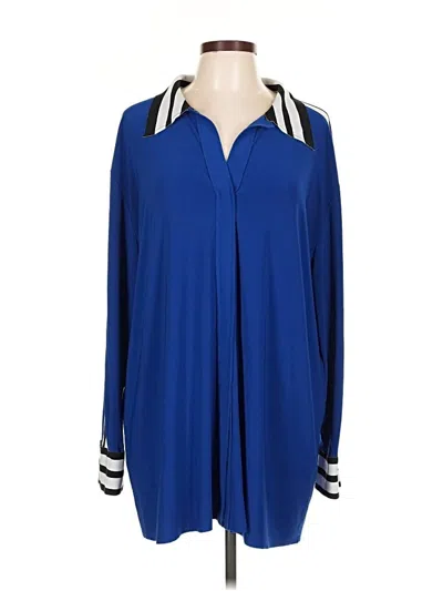 Pre-owned Norma Kamali Casual Dress In Blue