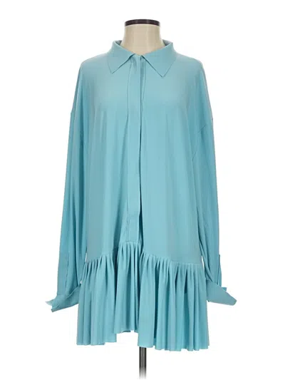 Pre-owned Norma Kamali Casual Dress In Blue