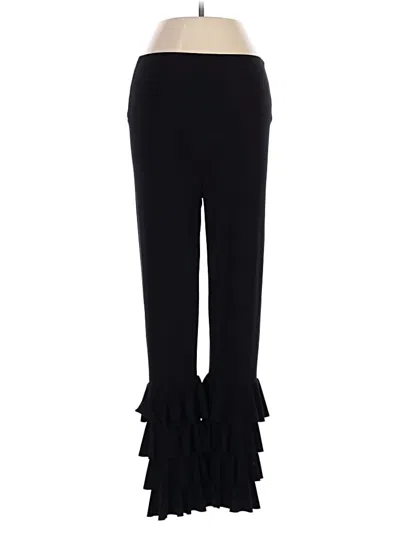 Pre-owned Norma Kamali Casual Pants In Black