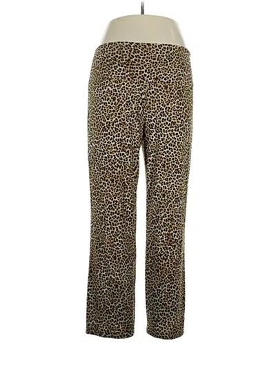 Pre-owned Norma Kamali Casual Pants In Gold