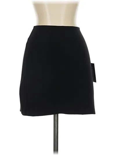 Pre-owned Norma Kamali Casual Skirt In Black