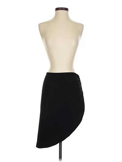 Pre-owned Norma Kamali Casual Skirt In Black