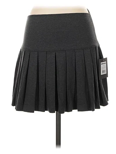 Norma Kamali Casual Skirt In Gray