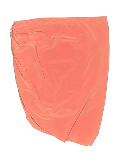 Norma Kamali Casual Skirt In Orange