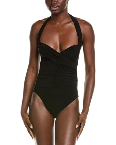 Norma Kamali Cayla Bodysuit In Black