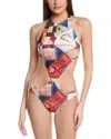 Norma Kamali Chuck One-piece In Red