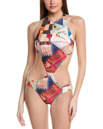 Norma Kamali Chuck One-piece In Multi