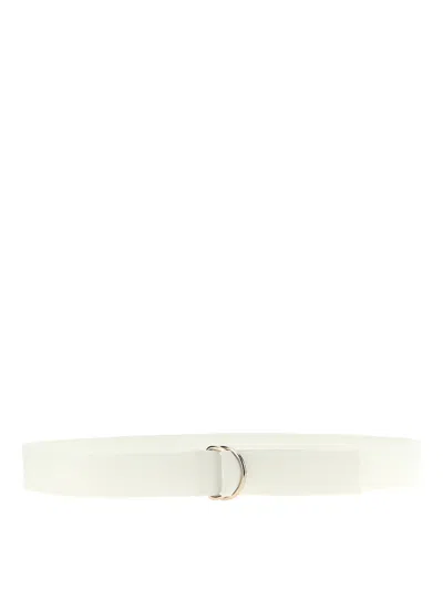 Norma Kamali Mid Belt Belt In White