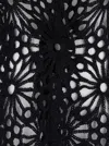 Norma Kamali Floral-motif Single-breasted Jacket In Black
