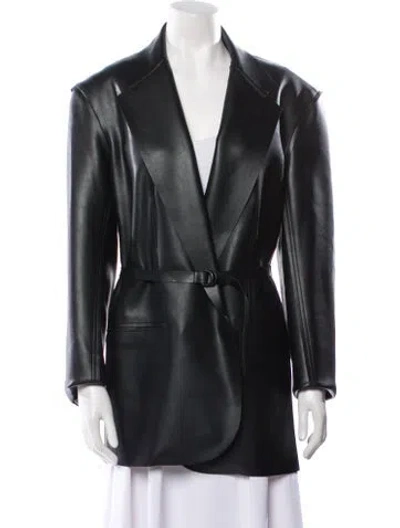 Pre-owned Norma Kamali Coat In Black