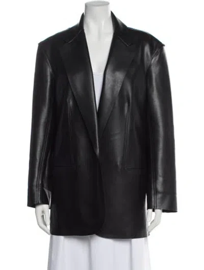 Pre-owned Norma Kamali Coat In Black