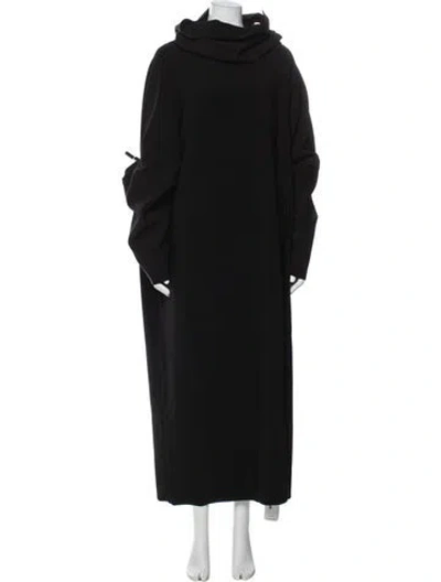 Pre-owned Norma Kamali Coat In Black