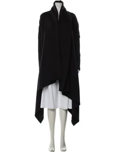 Pre-owned Norma Kamali Coat In Black