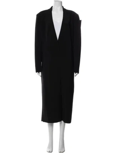 Pre-owned Norma Kamali Coat In Black