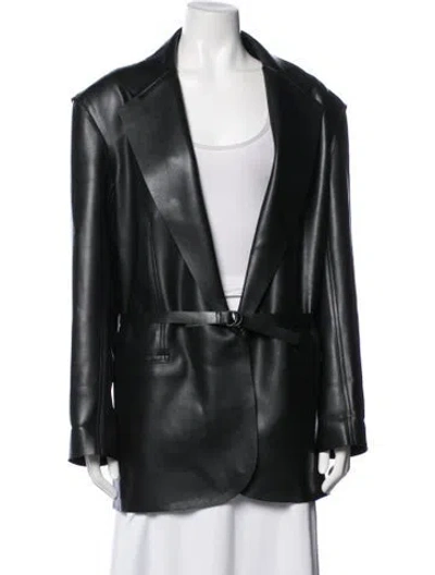 Pre-owned Norma Kamali Coat In Black