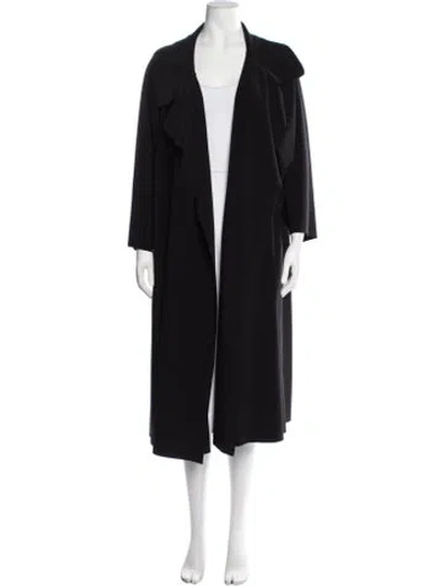 Pre-owned Norma Kamali Coat In Black